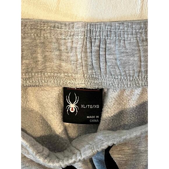 Spyder Gray SweatShorts Mens XL - Picture 3 of 3